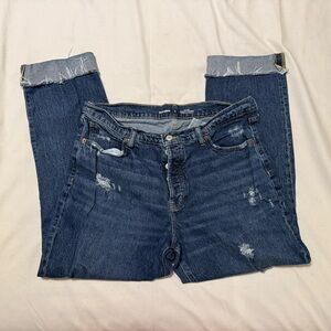 Old Navy High Rise Dark Blue Jeans